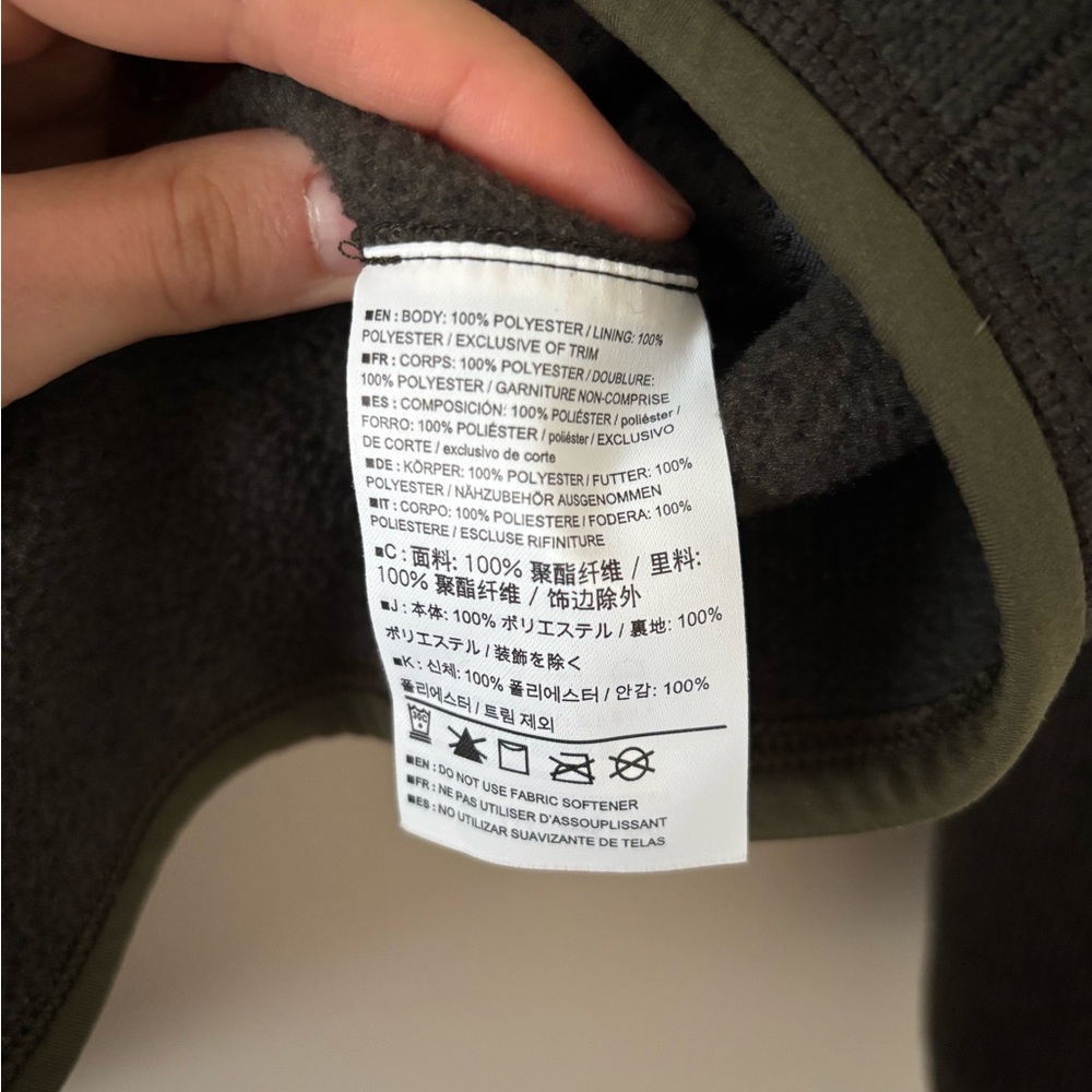 Arc’teryx Full Zip Forest Green Sweater Jacket - Picture 5 of 14